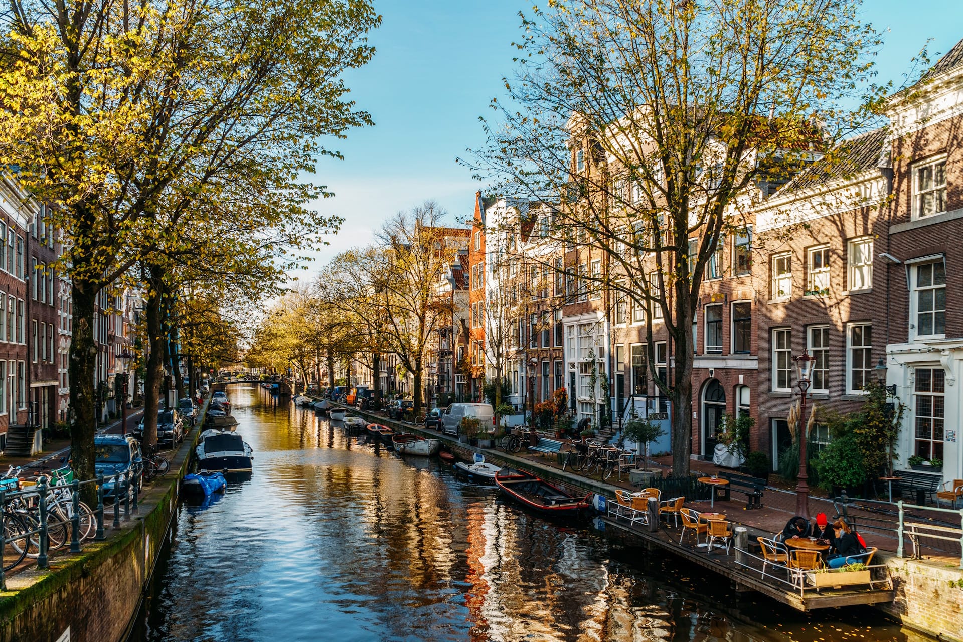 amsterdam im herbst